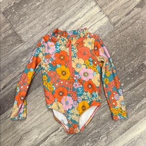 Carter's Multicolor Floral Kids Rashguard